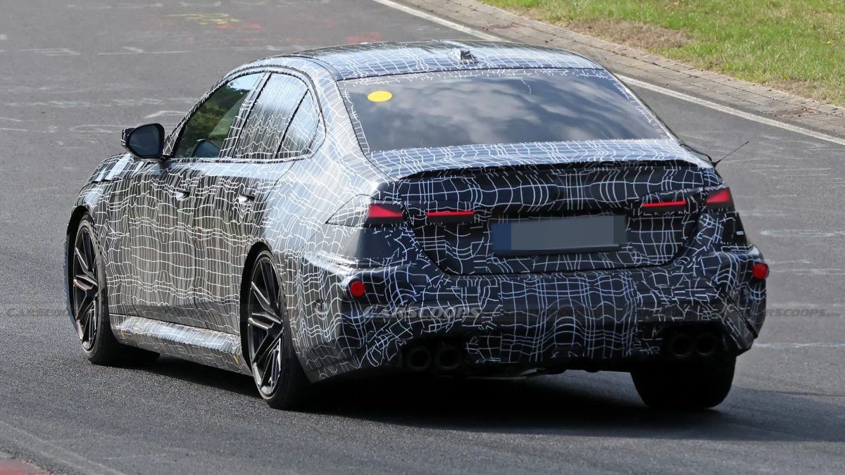 Обновлённый BMW M5 замечен на тестах на Нюрбургринге — фото 10