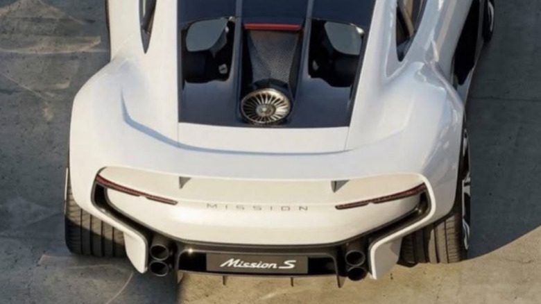 Утечка Porsche Mission S раскрыла суперкар до премьеры
