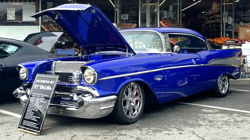 Кастомный Chevrolet Bel Air 1957 года получил доработки в духе Grand Touring