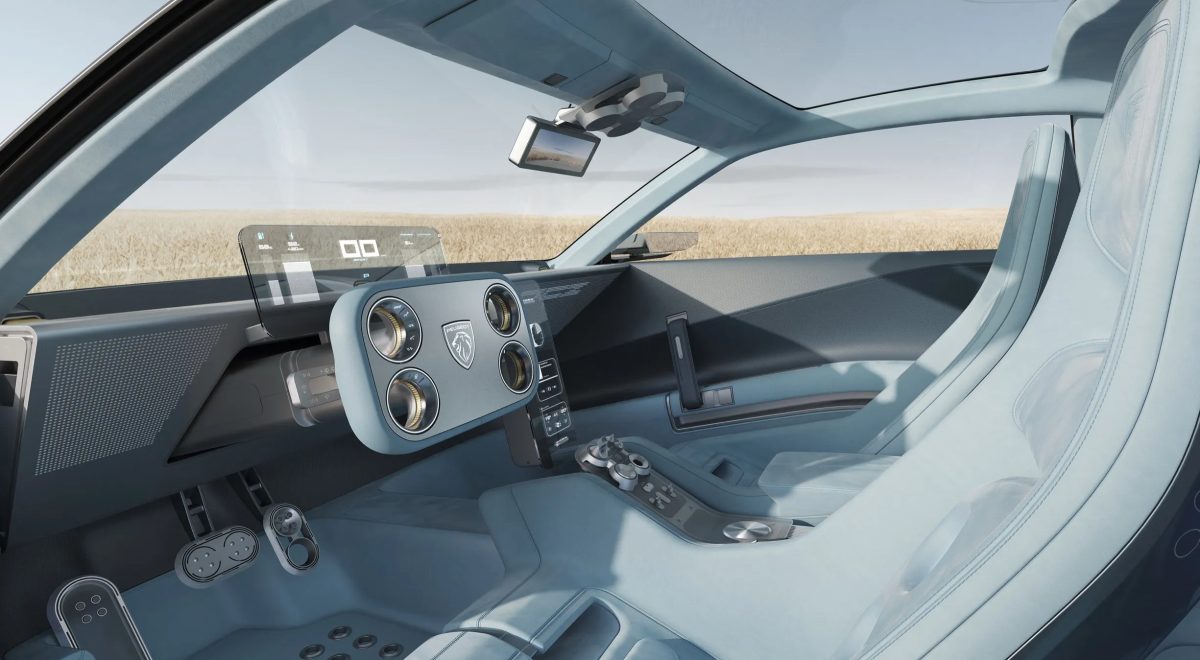 Peugeot RCZ Vision показал новый язык дизайна и 1000-вольтовую электротехнику — фото 2