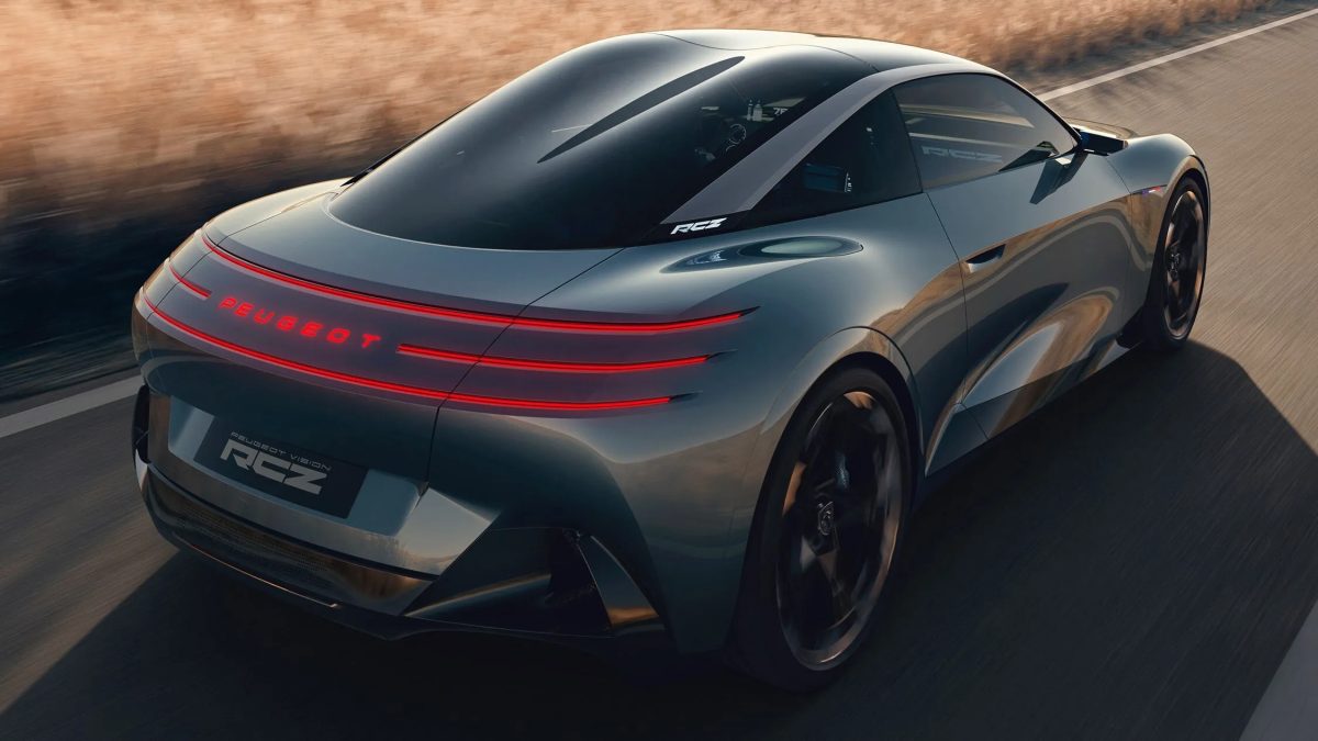 Peugeot RCZ Vision показал новый язык дизайна и 1000-вольтовую электротехнику — фото 11