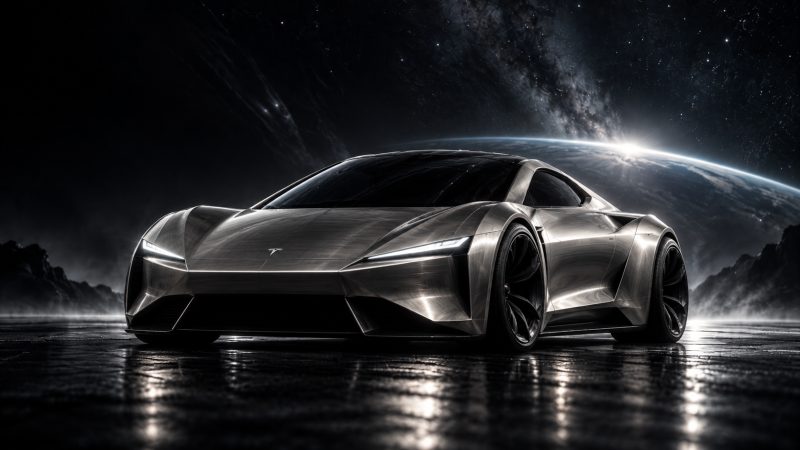 Новый тизер Tesla Roadster намекает на редизайн в стиле Cyber — фото 2