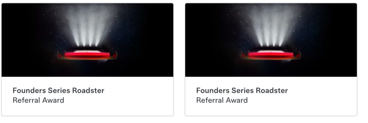 Две награды за Roadster Founders Series по реферальной программе, обновленные на этой неделе новым тизерным изображением
