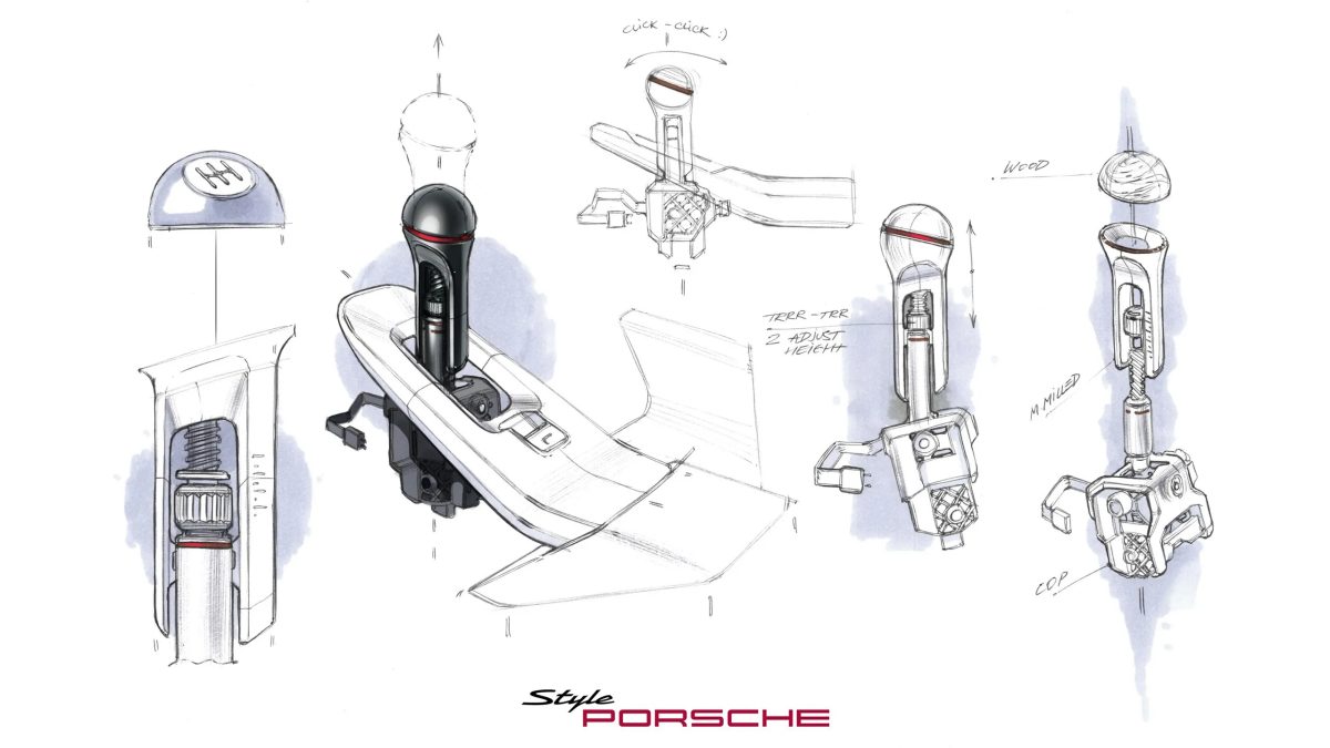 Очевидно, Porsche уделила в Mission S большое внимание физическим элементам