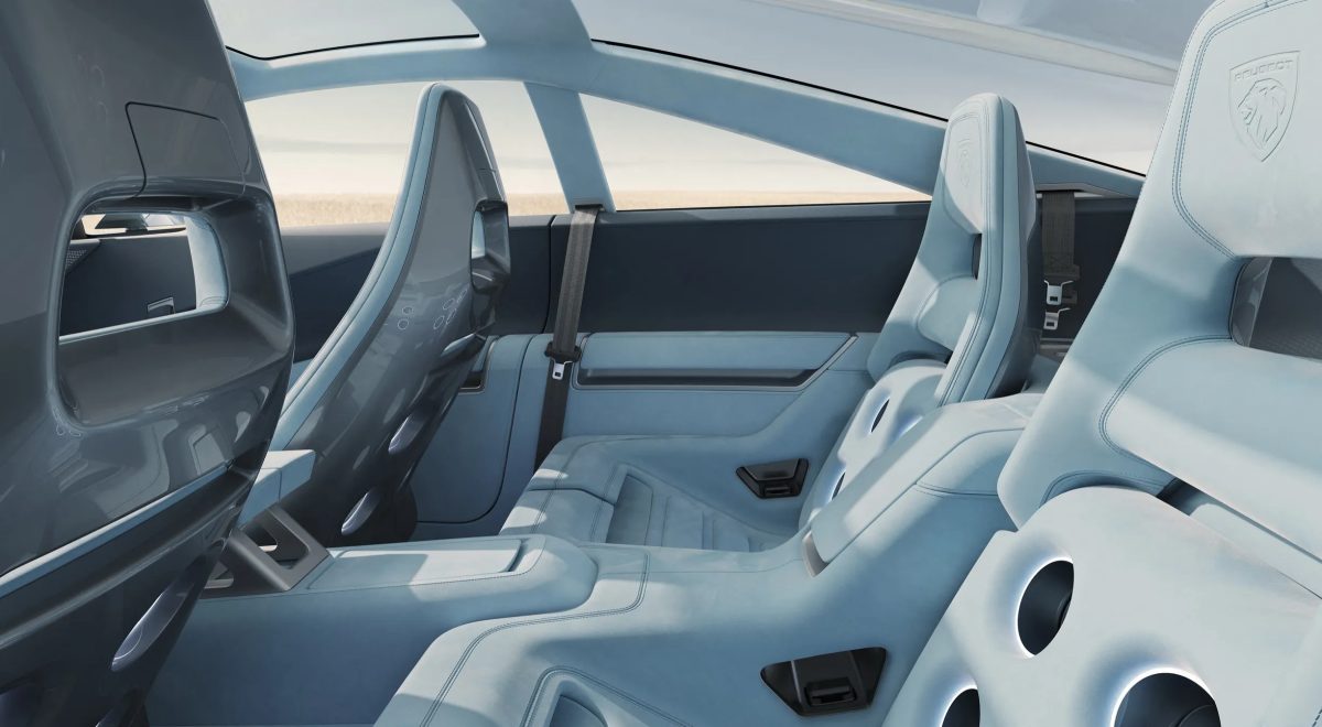 Peugeot RCZ Vision показал новый язык дизайна и 1000-вольтовую электротехнику — фото 7