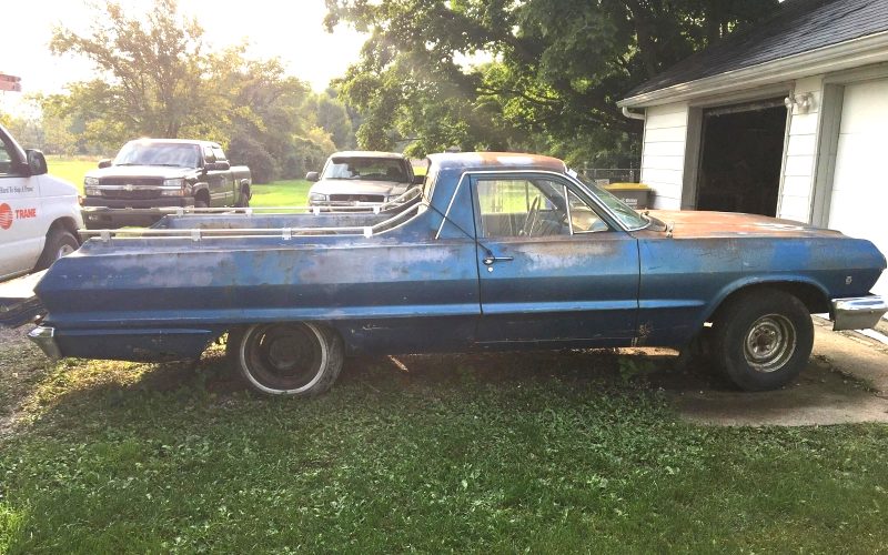 Редкий Bel Air El Camino выставили на продажу