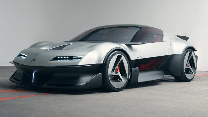 Alpine показала концепт A310 Vision, который отсылает к классике марки