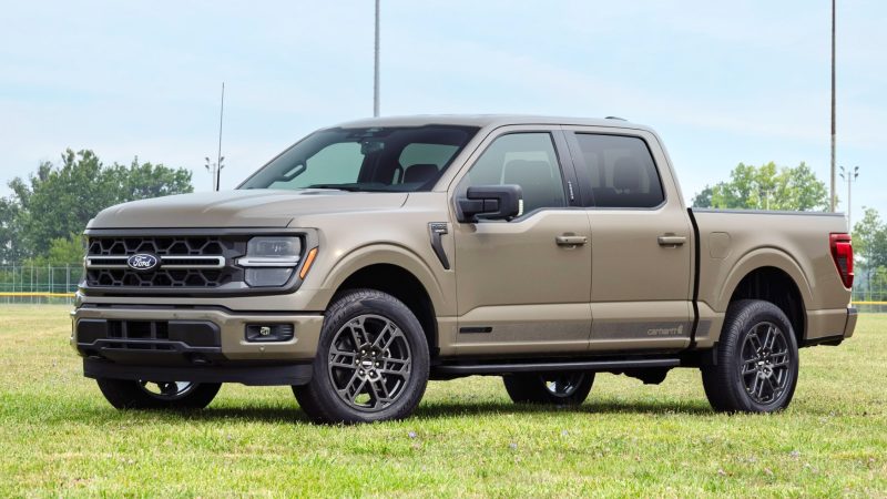 Ford F-150 2027 года получил больше мощности, буксировку без рук и гардероб Carhartt
