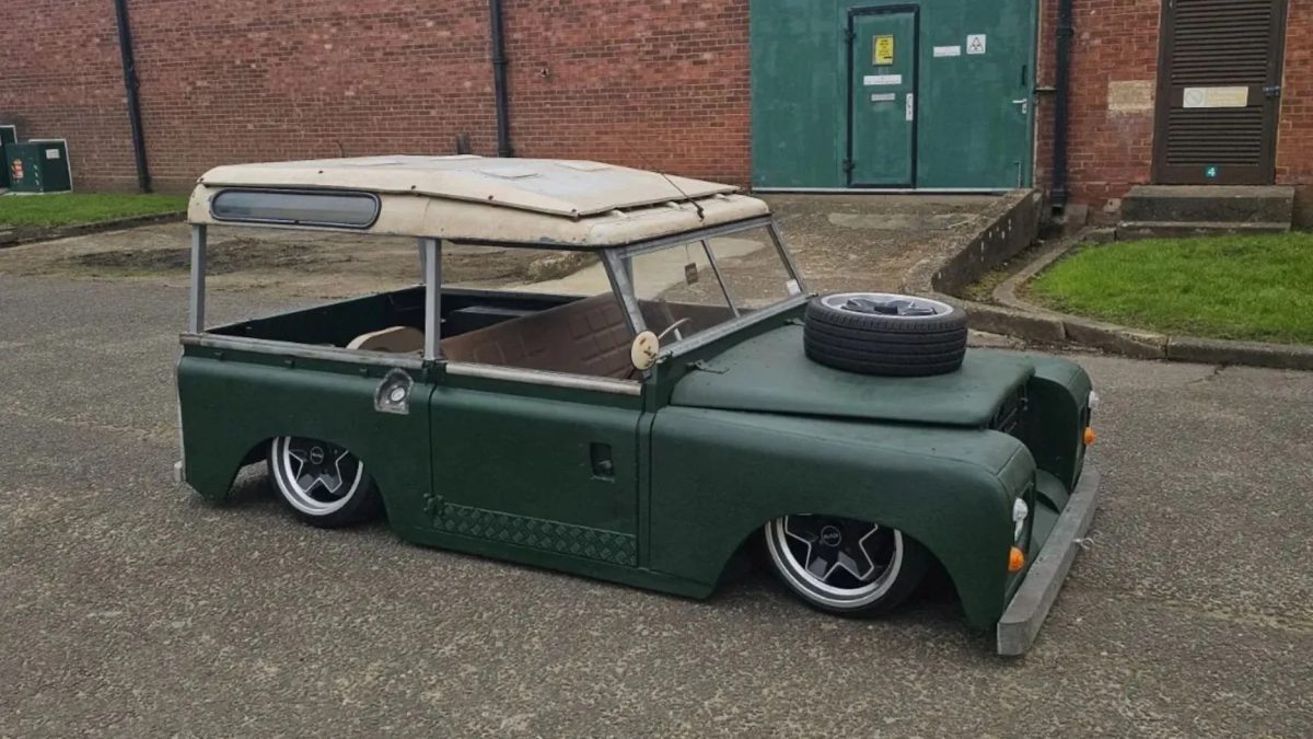 Кузов Land Rover, техника Beetle
