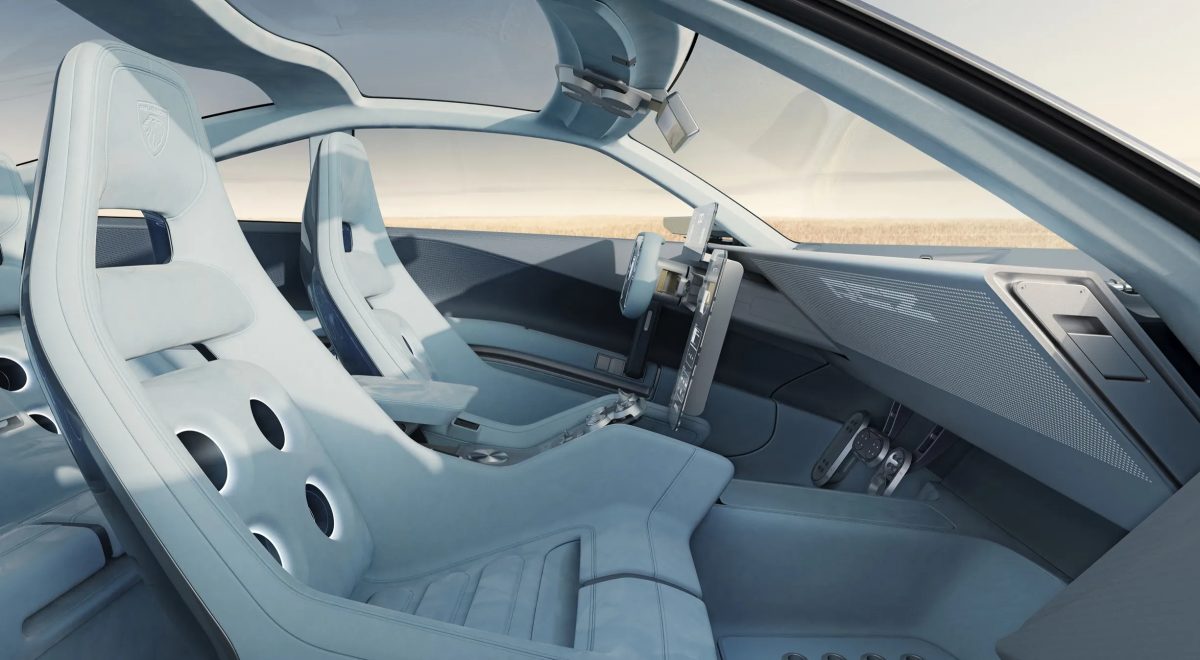 Peugeot RCZ Vision показал новый язык дизайна и 1000-вольтовую электротехнику — фото 6