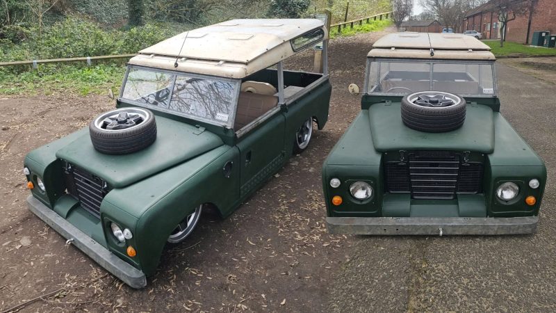 Самый низкий Land Rover в мире выставили на eBay