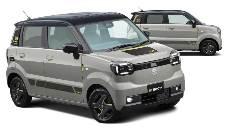 Suzuki eSky вышел в Японии как самый компактный электромобиль марки