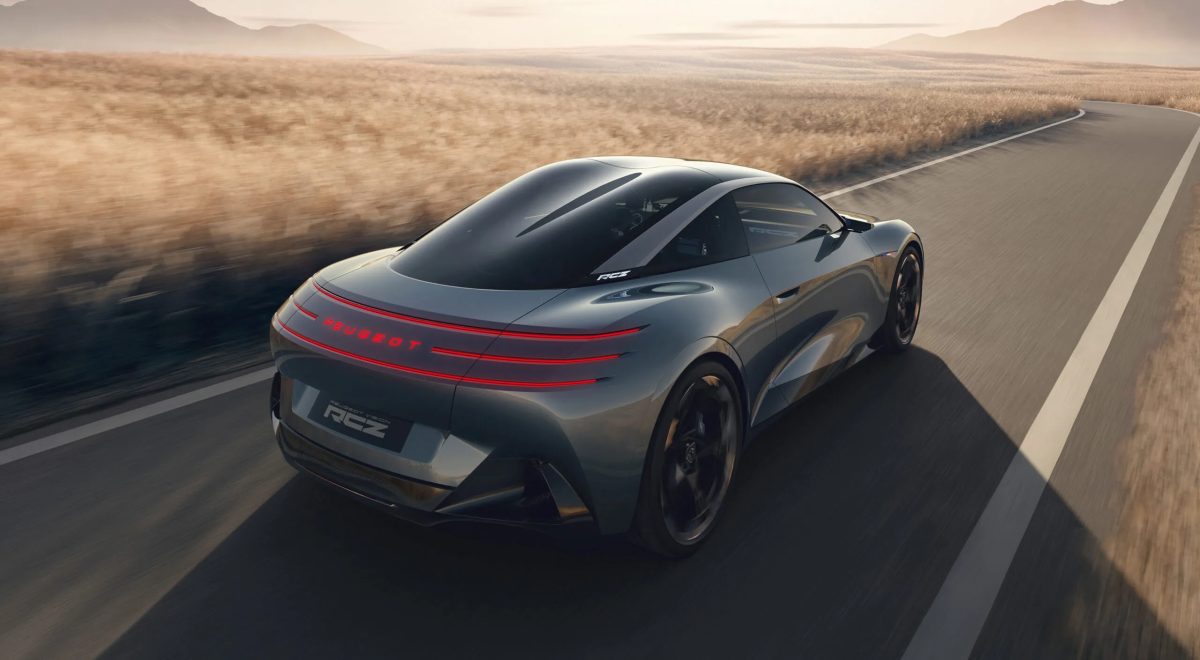 Peugeot RCZ Vision показал новый язык дизайна и 1000-вольтовую электротехнику — фото 20
