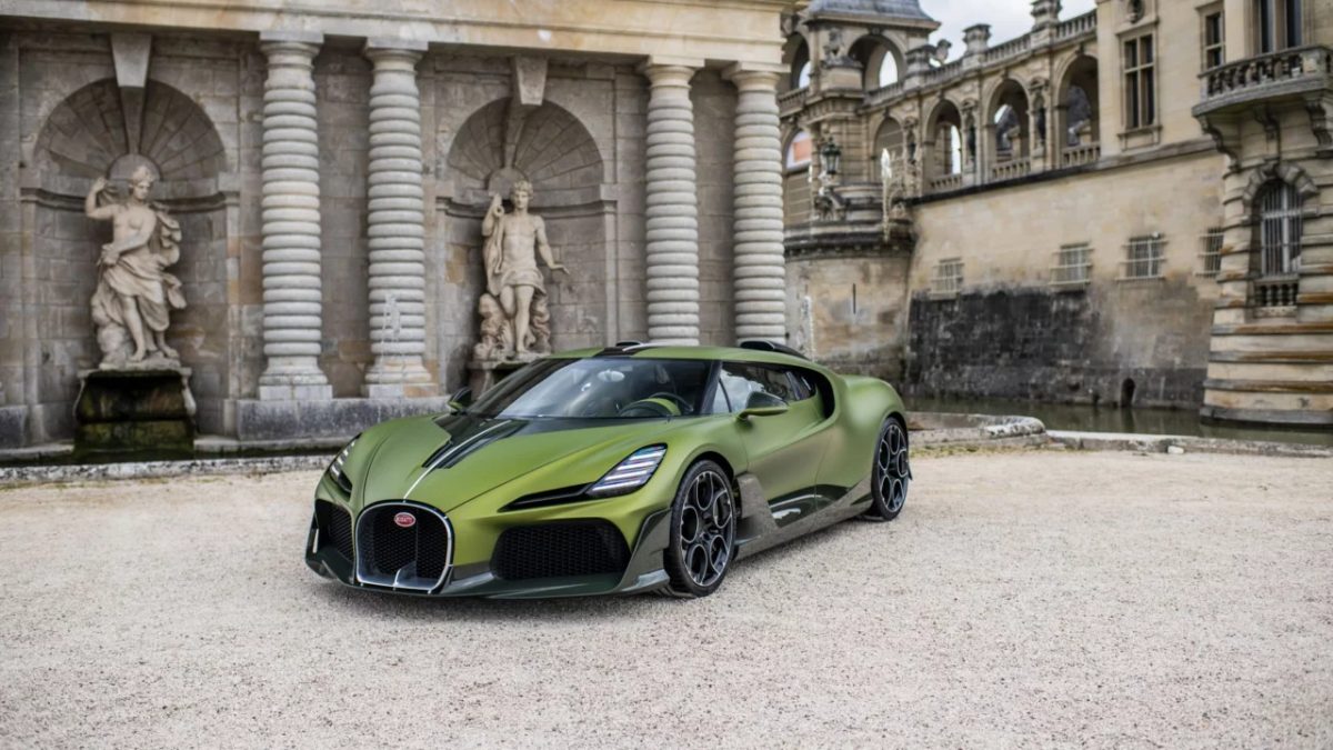 Bugatti Brouillard стал центром внимания на Chantilly Arts & Elegance 2026