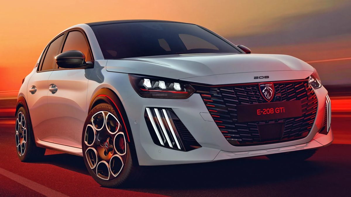 Peugeot E-208 GTi — самая мощная версия супермини