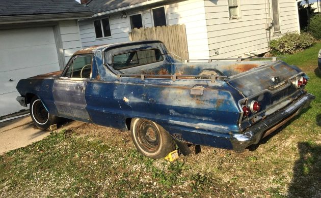 Редкий Bel Air El Camino выставили на продажу