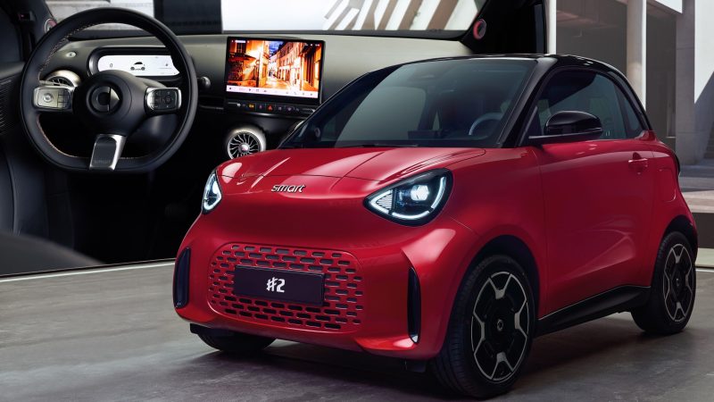 Новый Smart #2 дебютировал как прямой наследник Fortwo