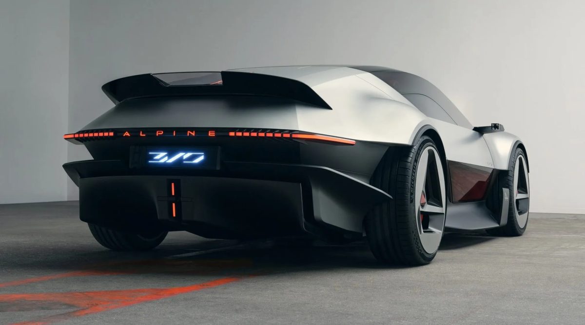 Alpine показала концепт A310 Vision, который отсылает к классике марки