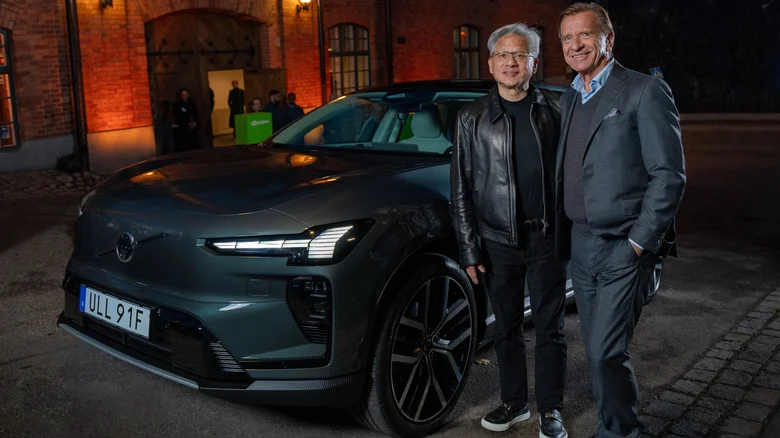 Будущие Volvo получат автономное вождение от двери до двери благодаря Nvidia