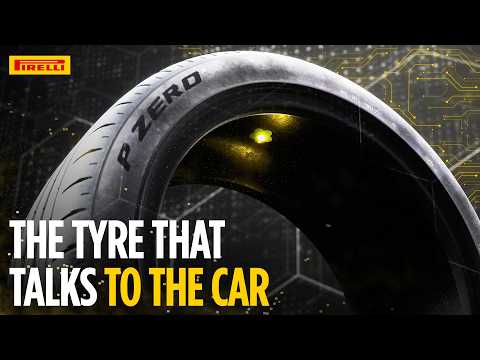 Cyber Tire Pirelli с датчиками помогает автомобилям останавливаться заметно быстрее
