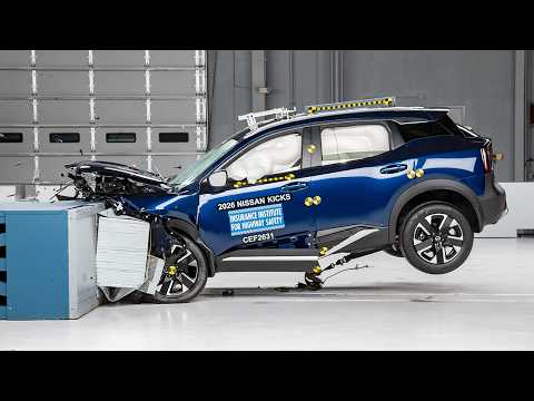 IIHS обновил краш-тест кроссоверов: только Nissan Kicks получил «Good»