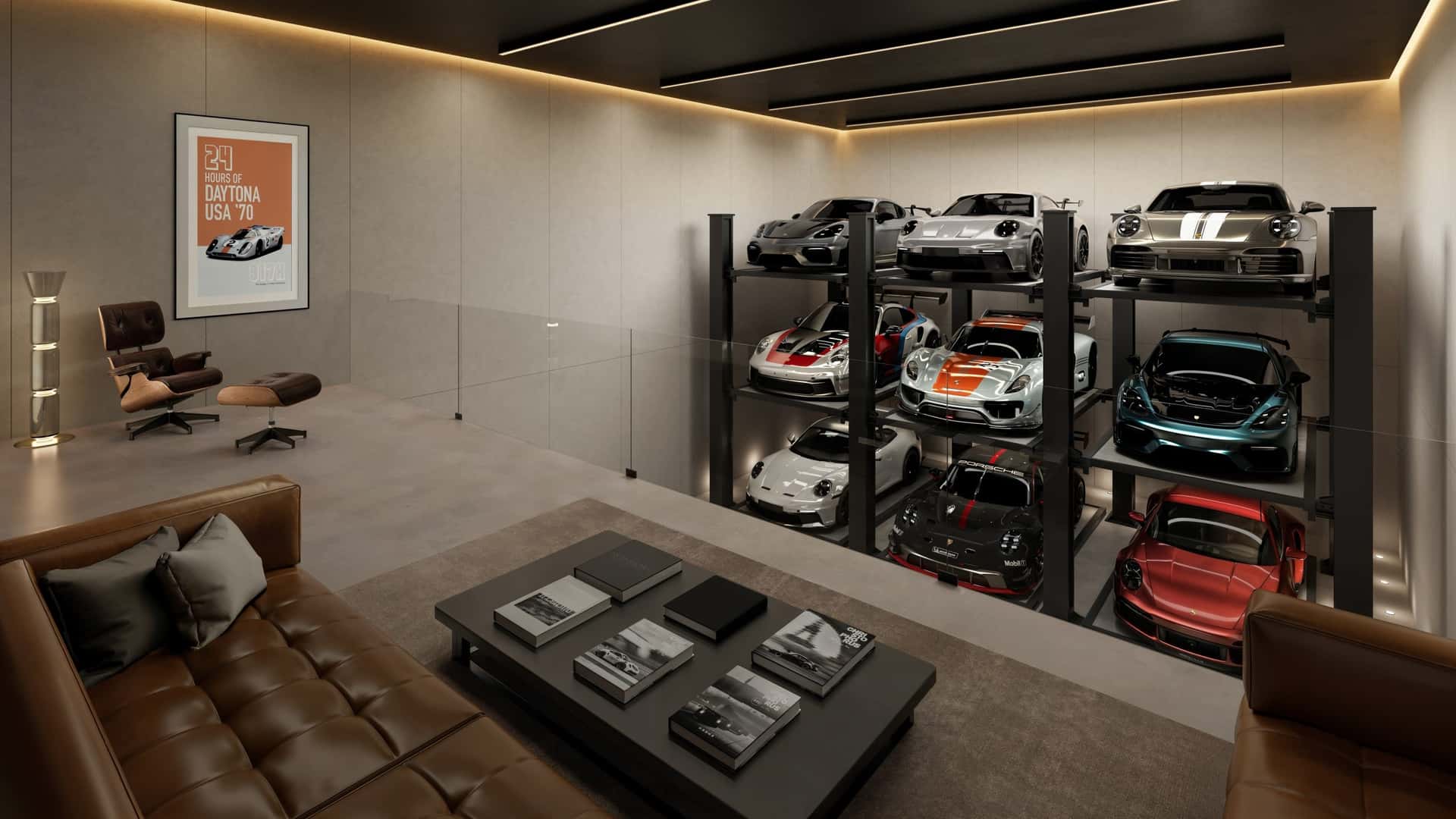 Porsche Design открыл проект гаражей в США