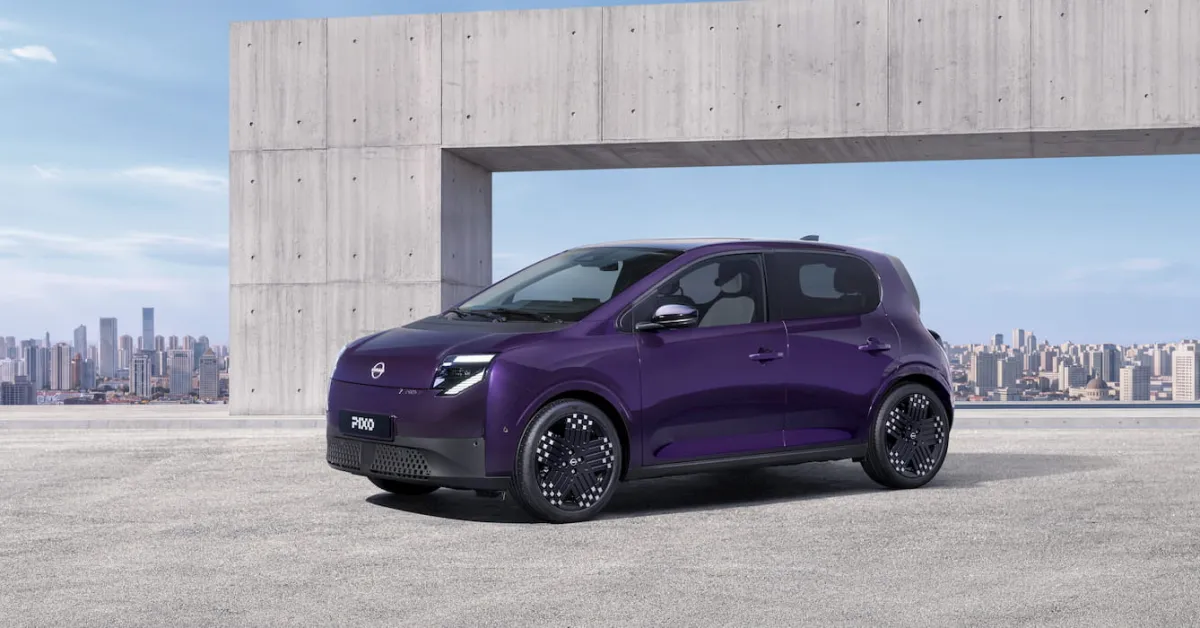 Nissan показал доступный электрокар Pixo EV