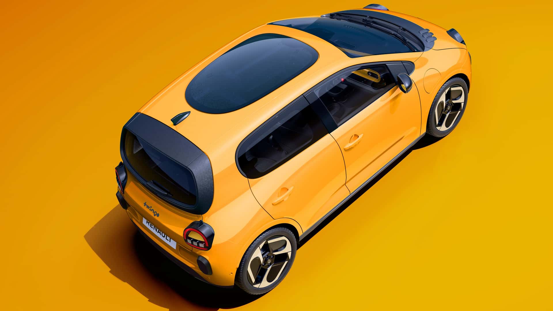 Renault Twingo получил овальную стеклянную крышу
