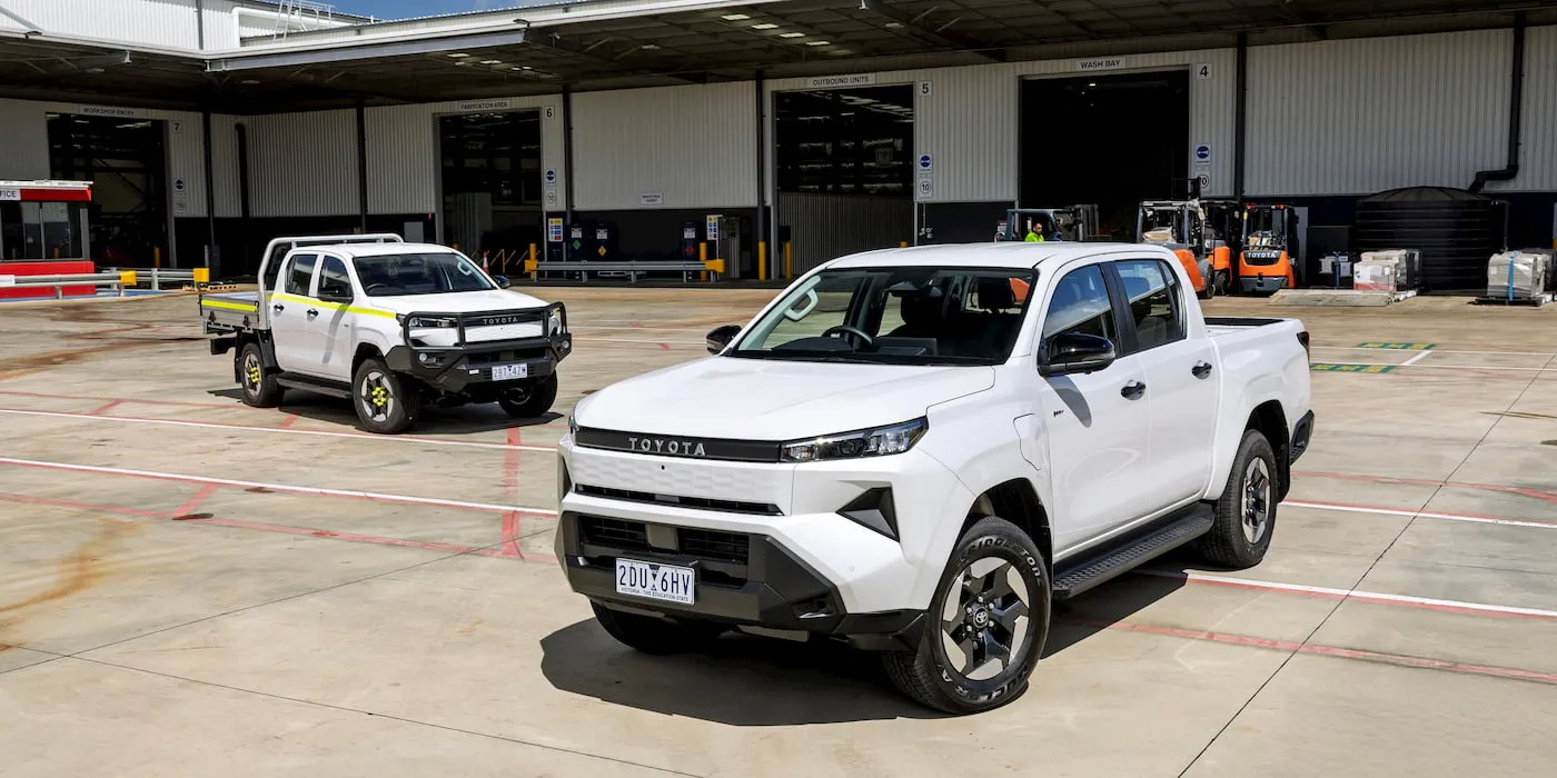 Модели пикапа Toyota Hilux BEV (Источник: Toyota Australia)