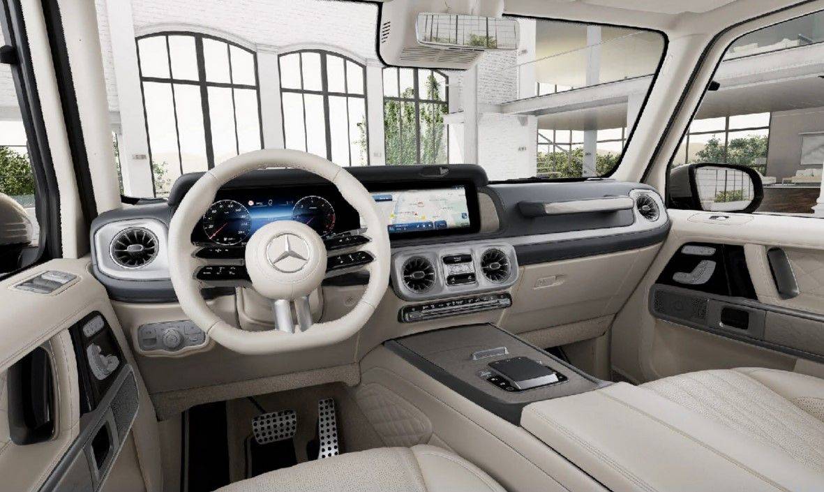 Двигатель и привод Mercedes-Benz G 450d