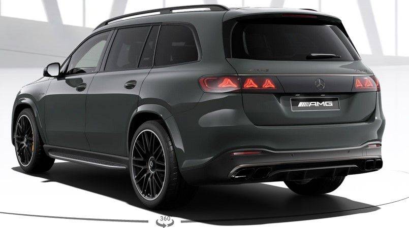 Двигатель и привод Mercedes-Benz GLS 63 4MATIC+