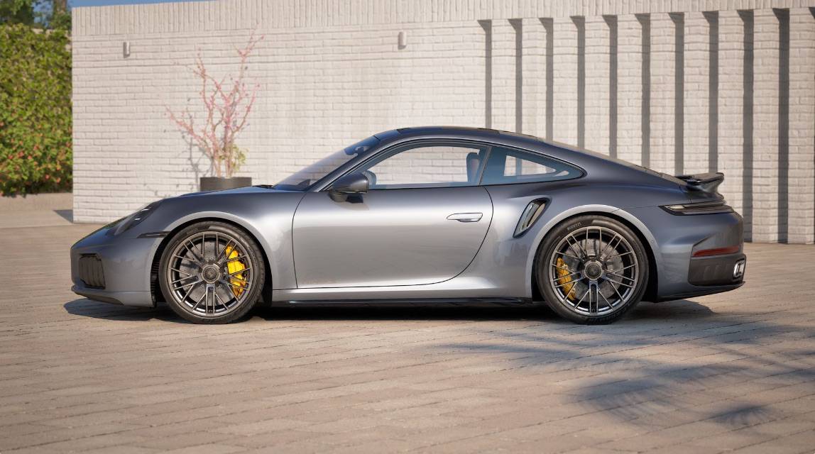 Двигатель и привод Porsche 911 Turbo S